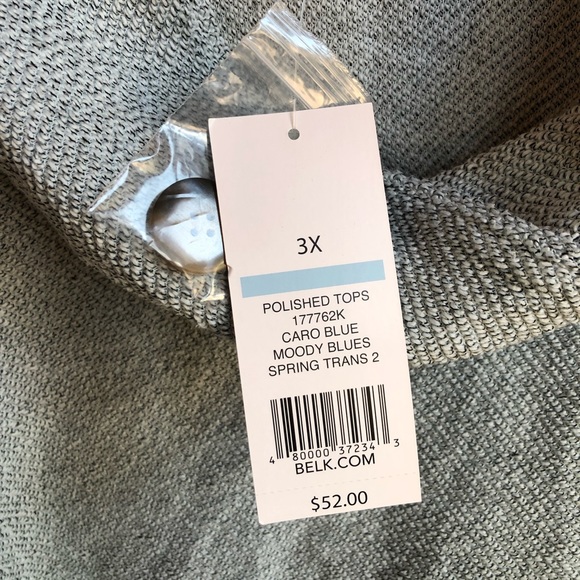 New Directions Cowl Neck Long Sleeve Sweater - Picture 4 of 8